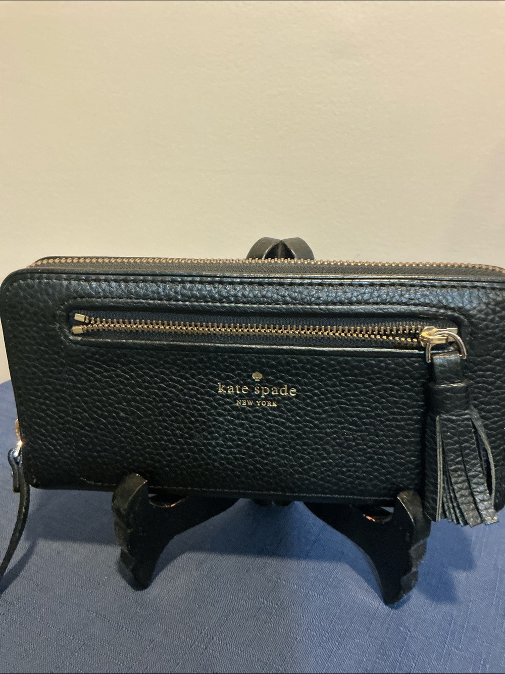 BLACK KATE SPADE NY CHESTER ST NEDA WALLET